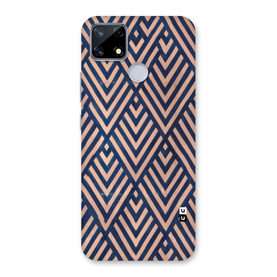 Blue Peach Back Case for Realme Narzo 20