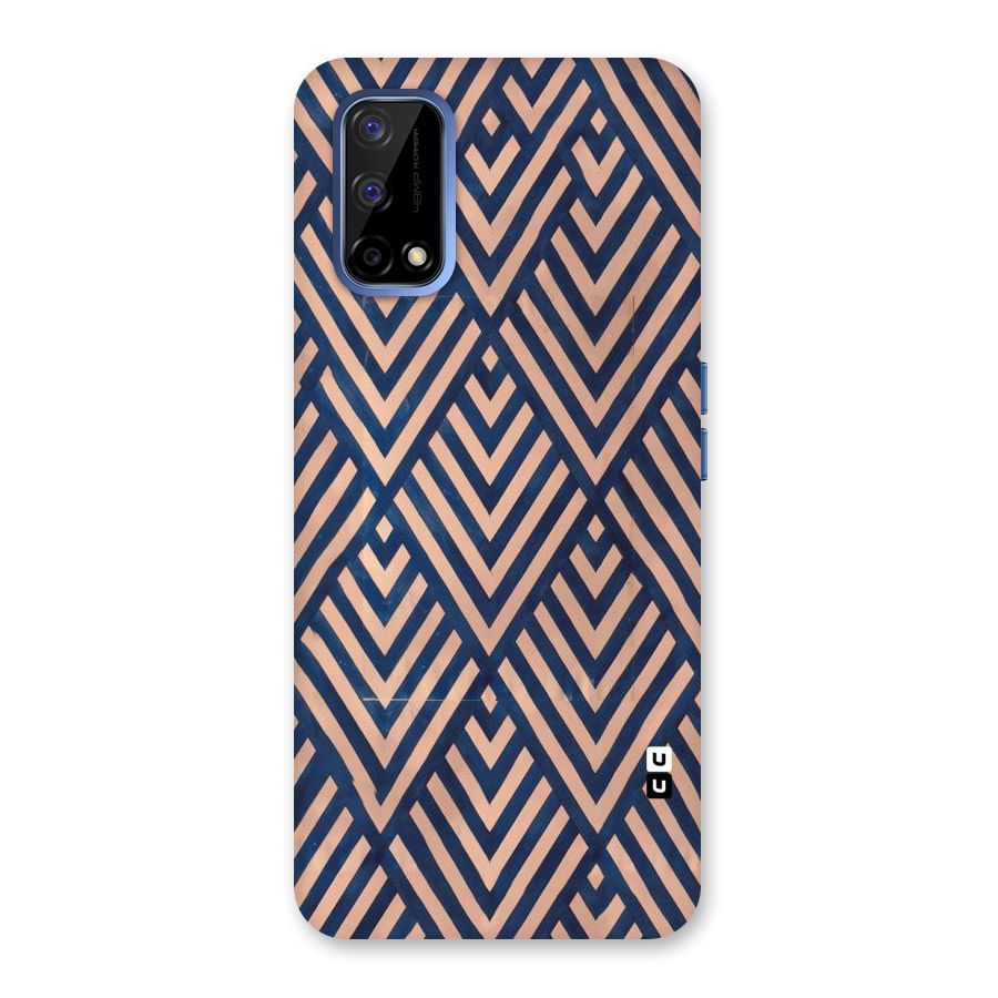 Blue Peach Back Case for Realme Narzo 30 Pro