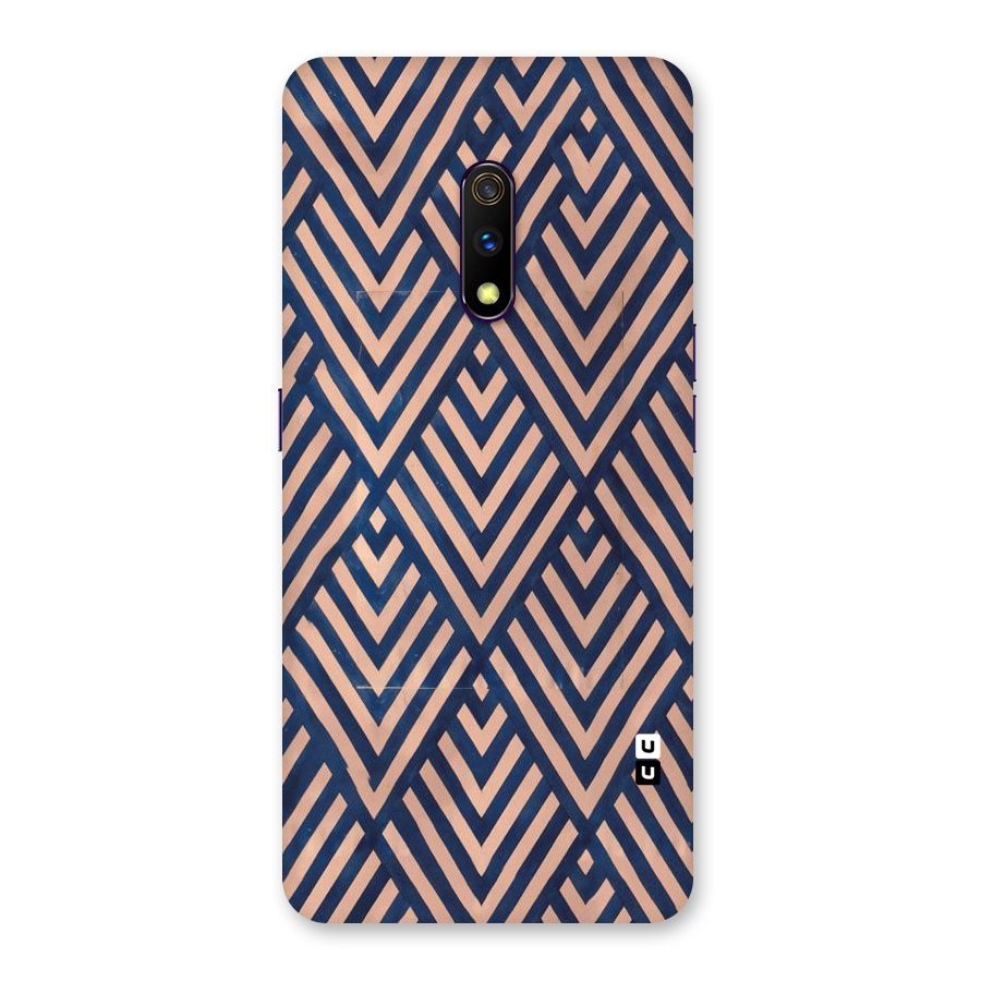 Blue Peach Back Case for Realme X