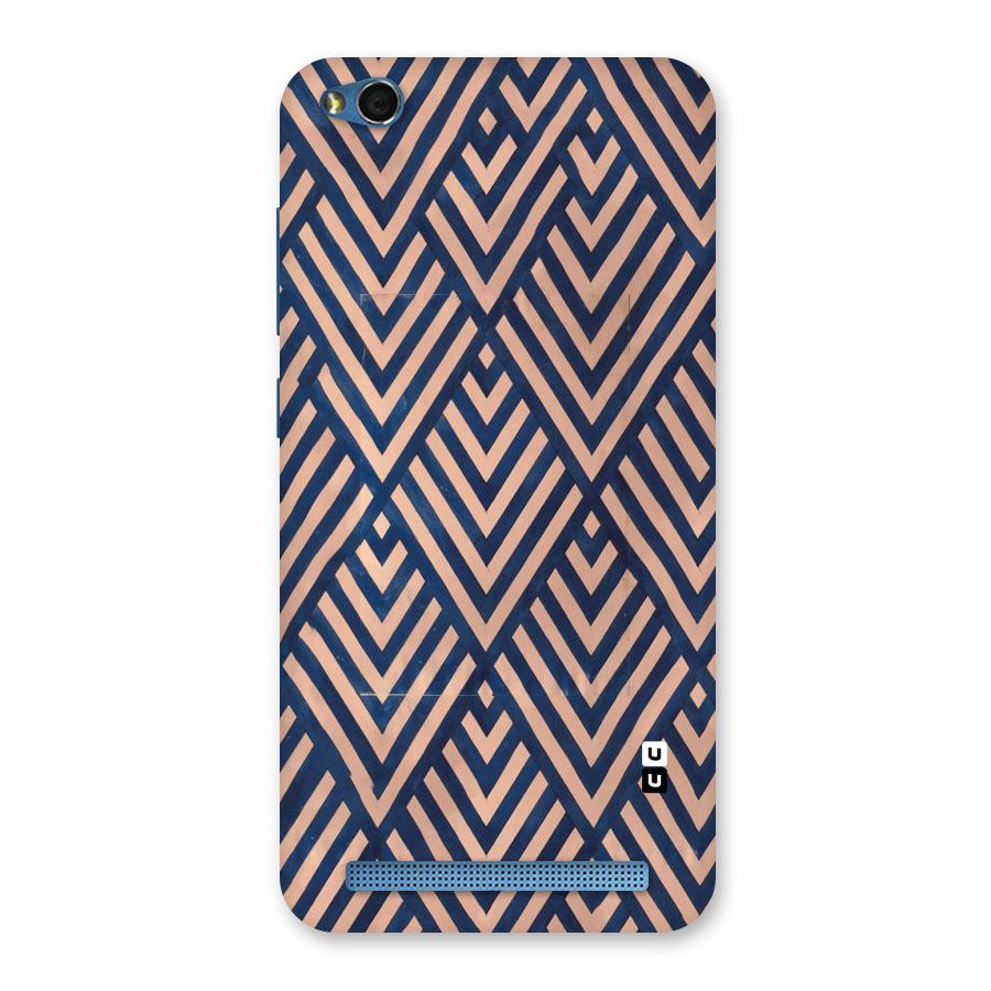 Blue Peach Back Case for Redmi 5A