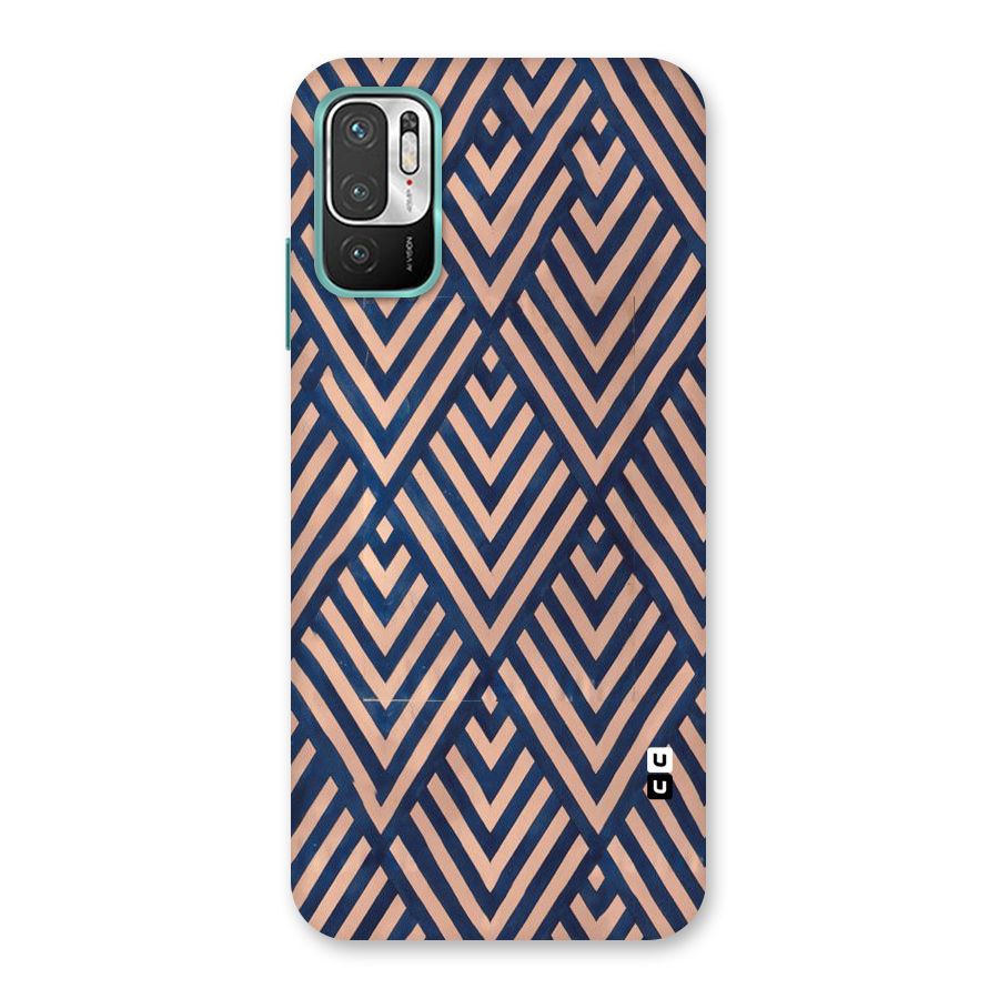 Blue Peach Back Case for Redmi Note 10T 5G