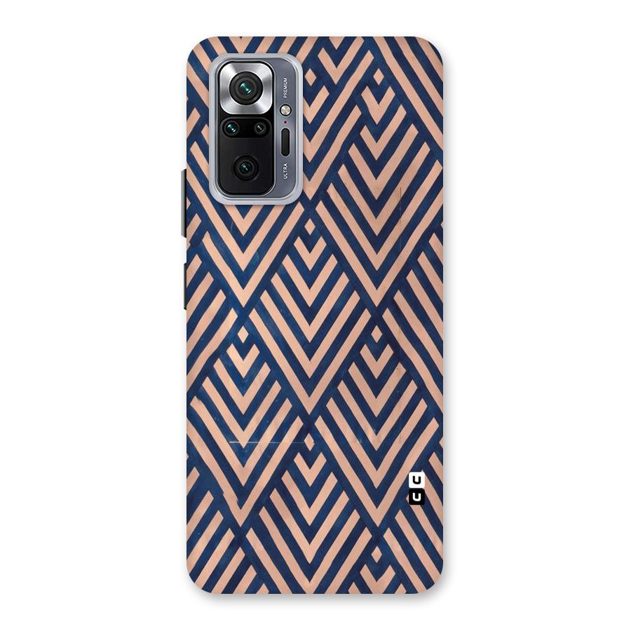 Blue Peach Back Case for Redmi Note 10 Pro Max
