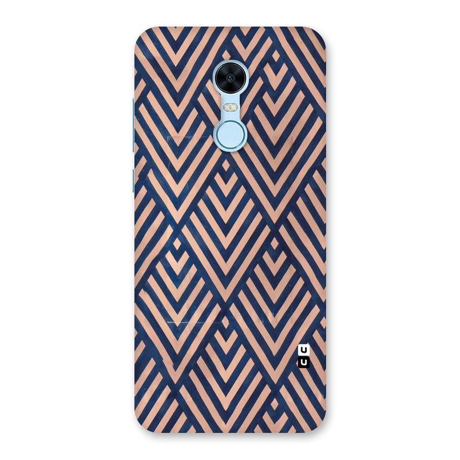 Blue Peach Back Case for Redmi Note 5