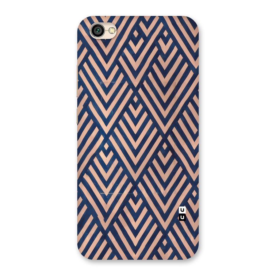 Blue Peach Back Case for Redmi Y1 Lite