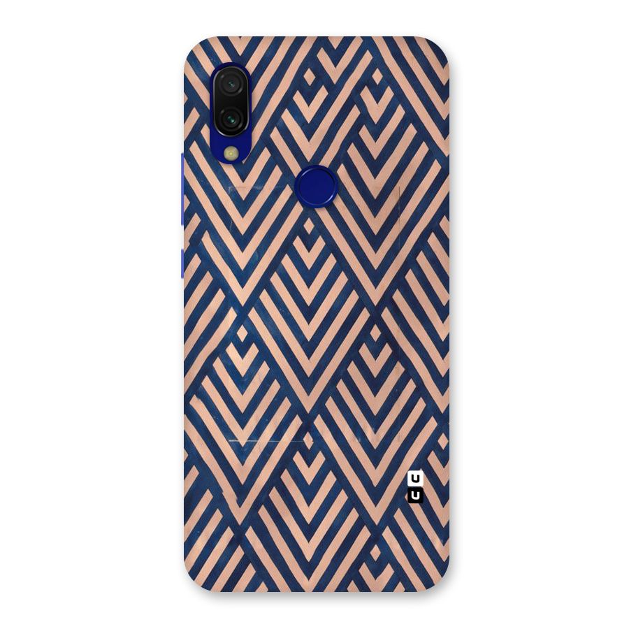 Blue Peach Back Case for Redmi Y3