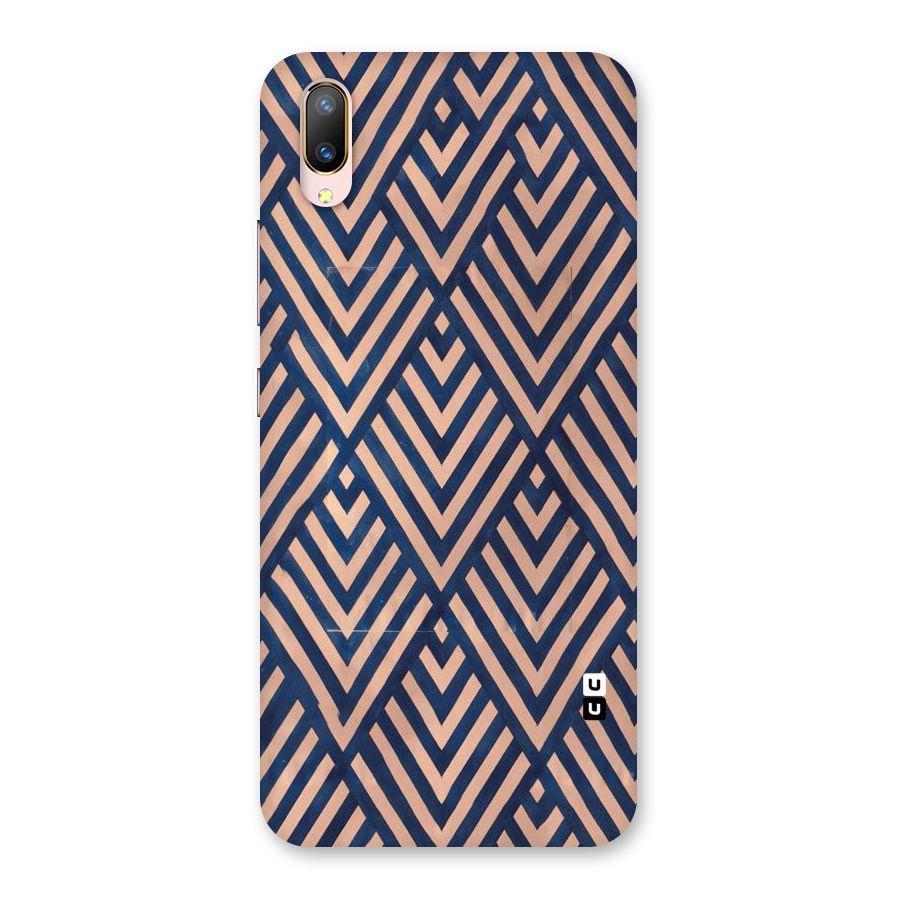 Blue Peach Back Case for Vivo V11 Pro