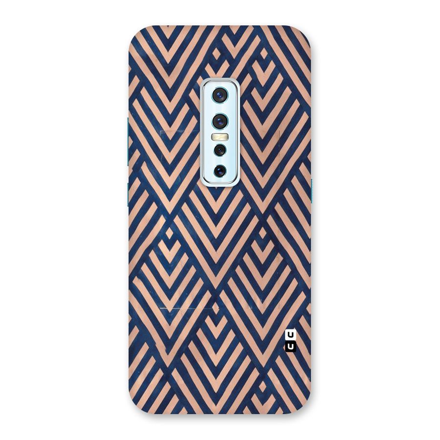 Blue Peach Back Case for Vivo V17 Pro