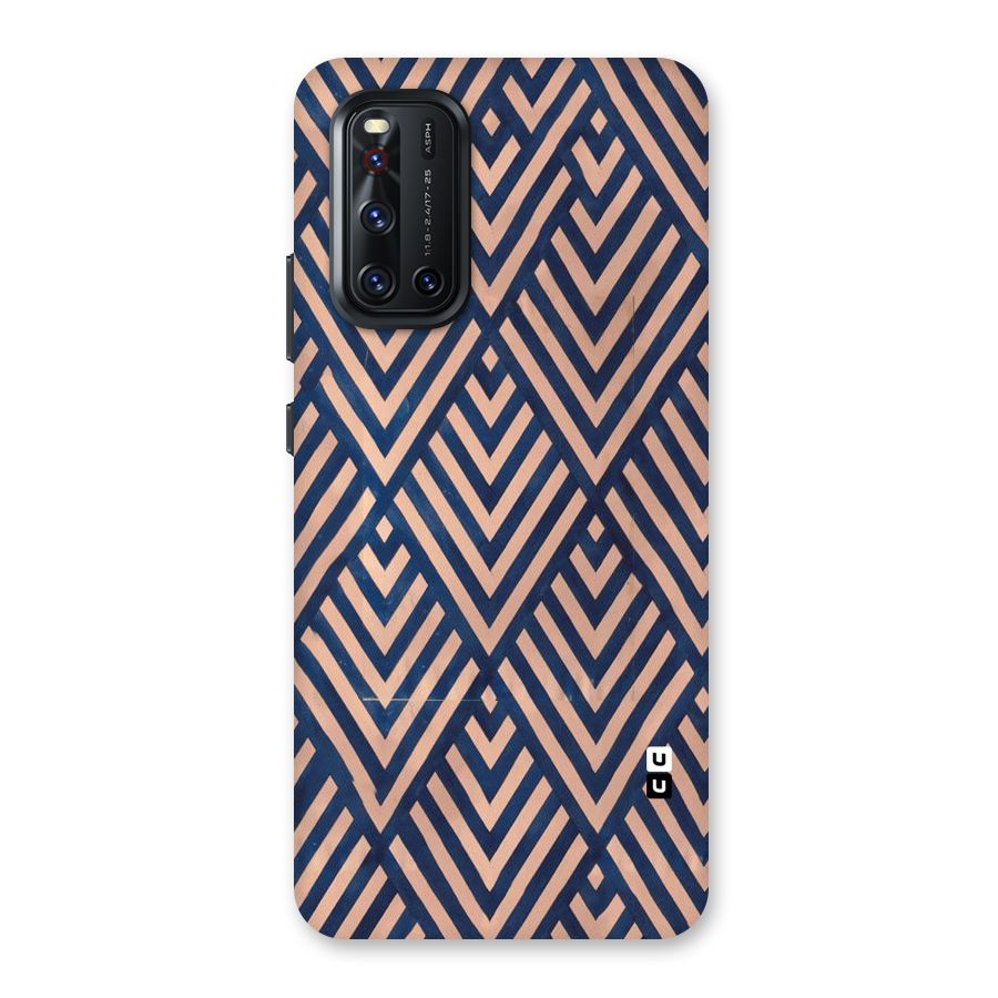 Blue Peach Back Case for Vivo V19
