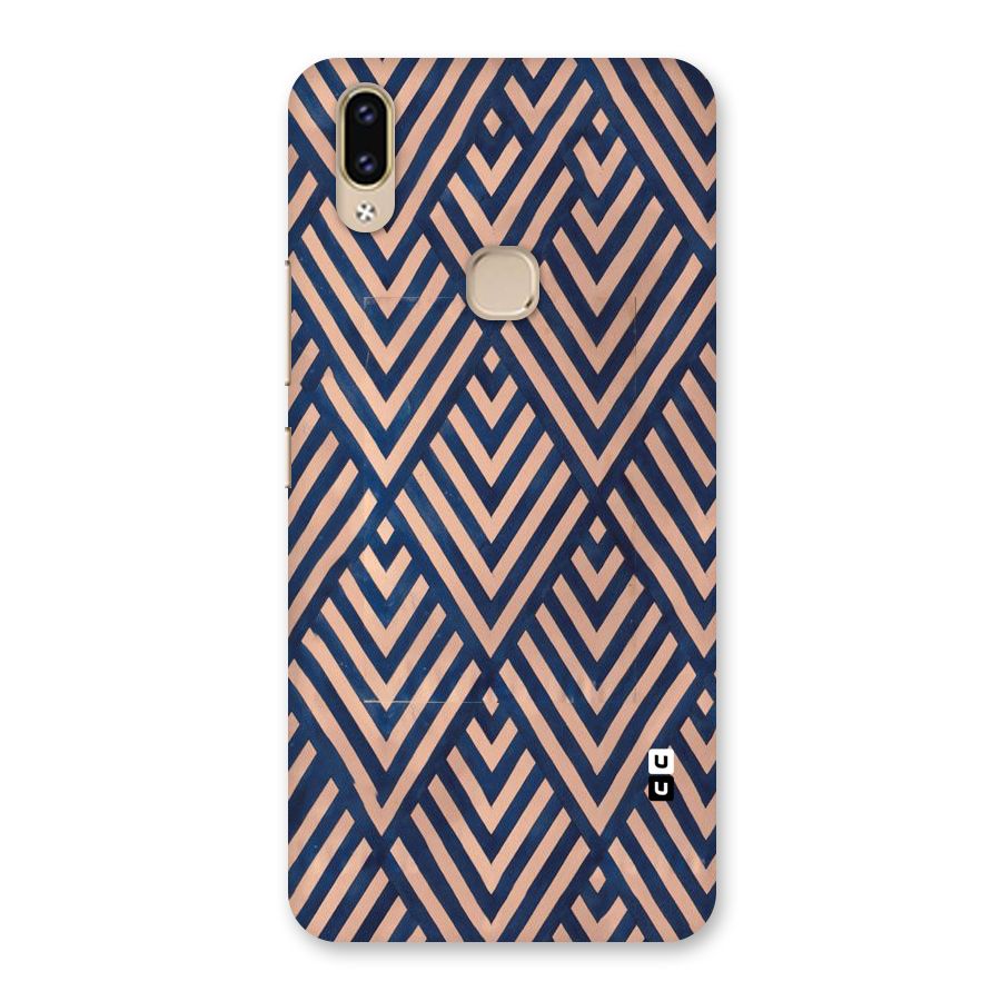Blue Peach Back Case for Vivo V9 Youth