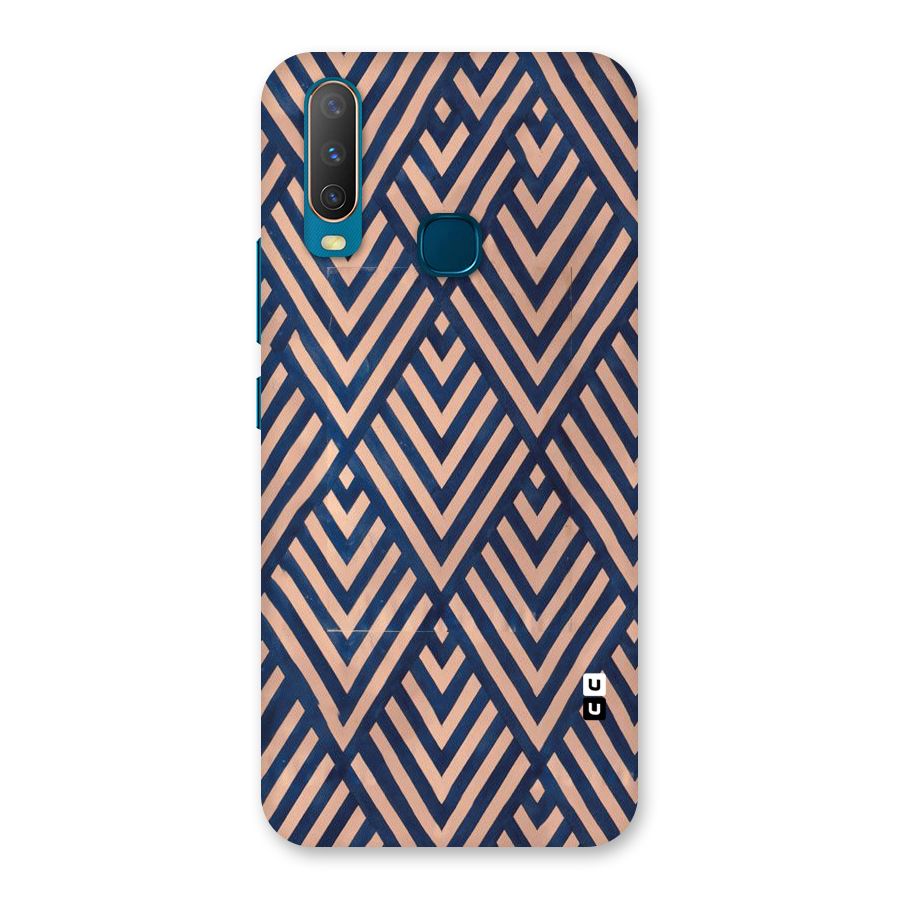 Blue Peach Back Case for Vivo Y15