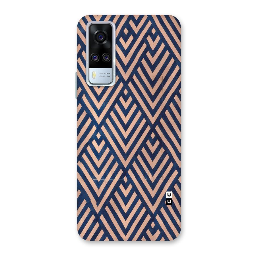 Blue Peach Back Case for Vivo Y31