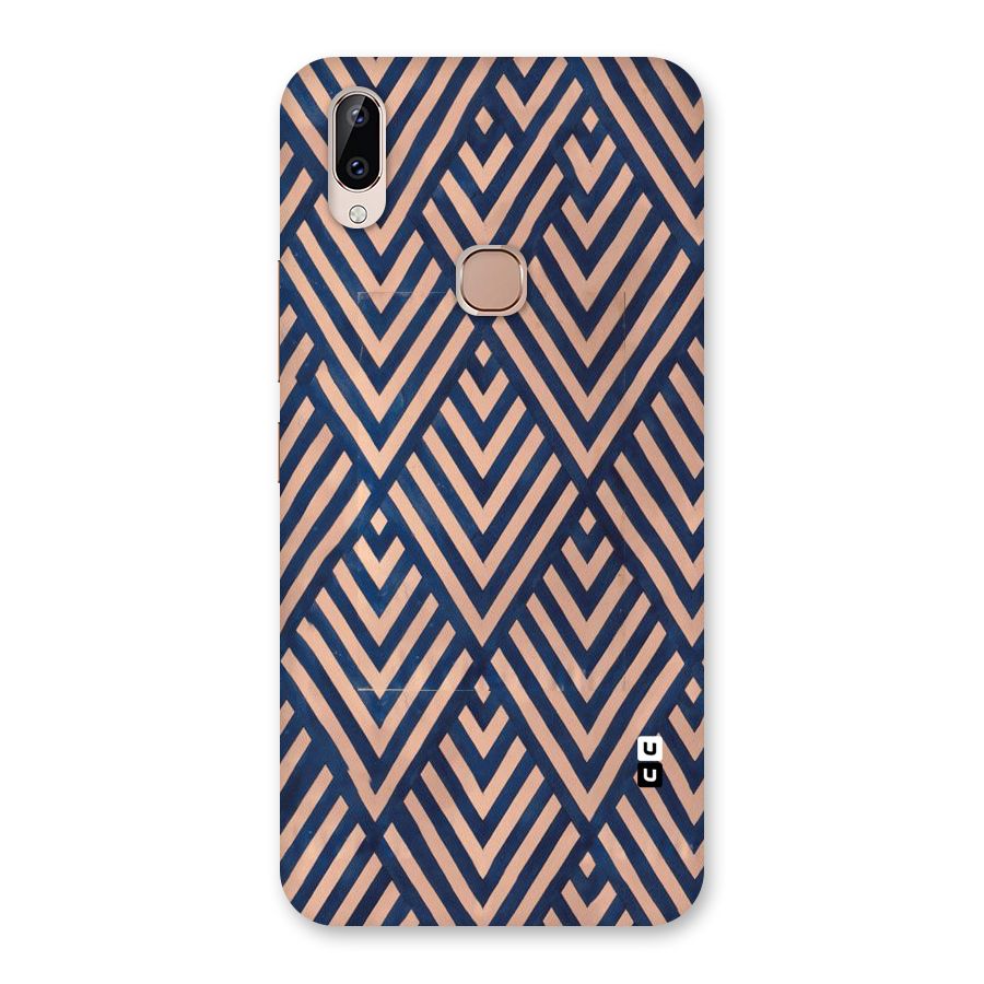 Blue Peach Back Case for Vivo Y83 Pro