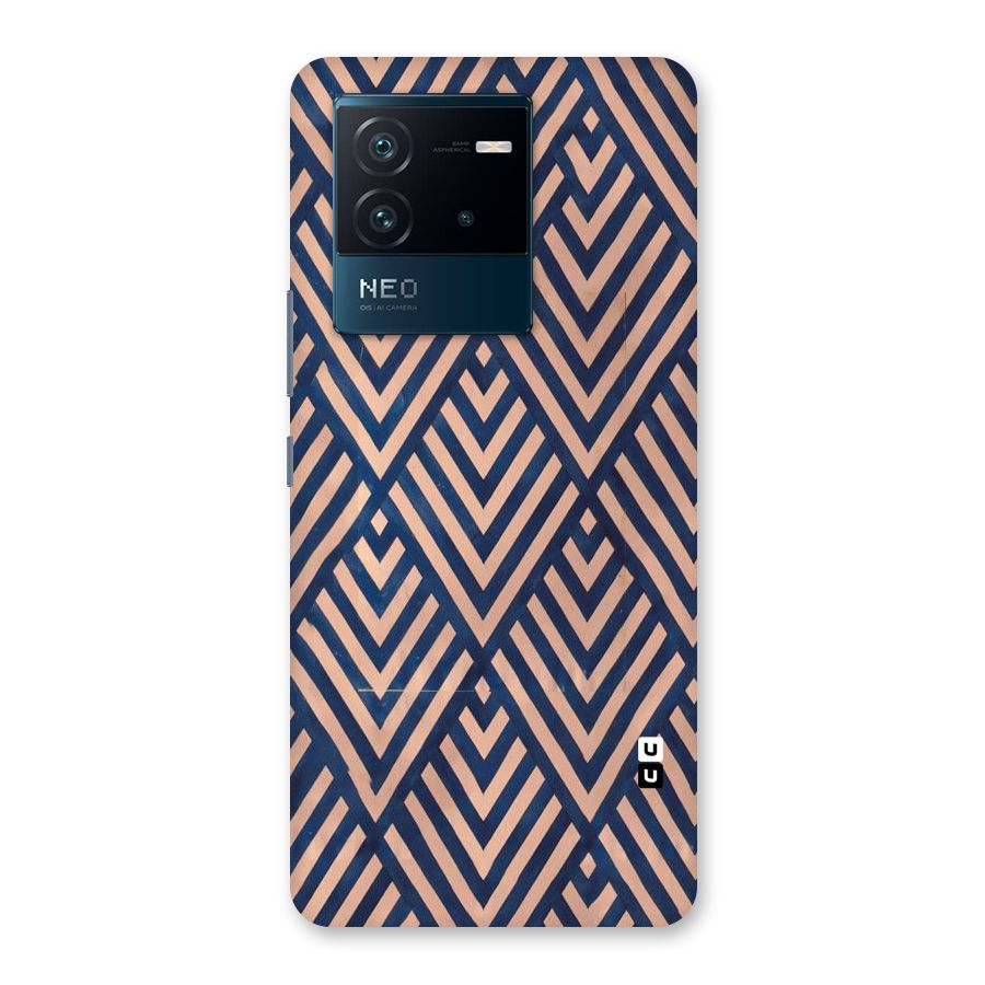 Blue Peach Back Case for Vivo iQOO Neo 6 5G