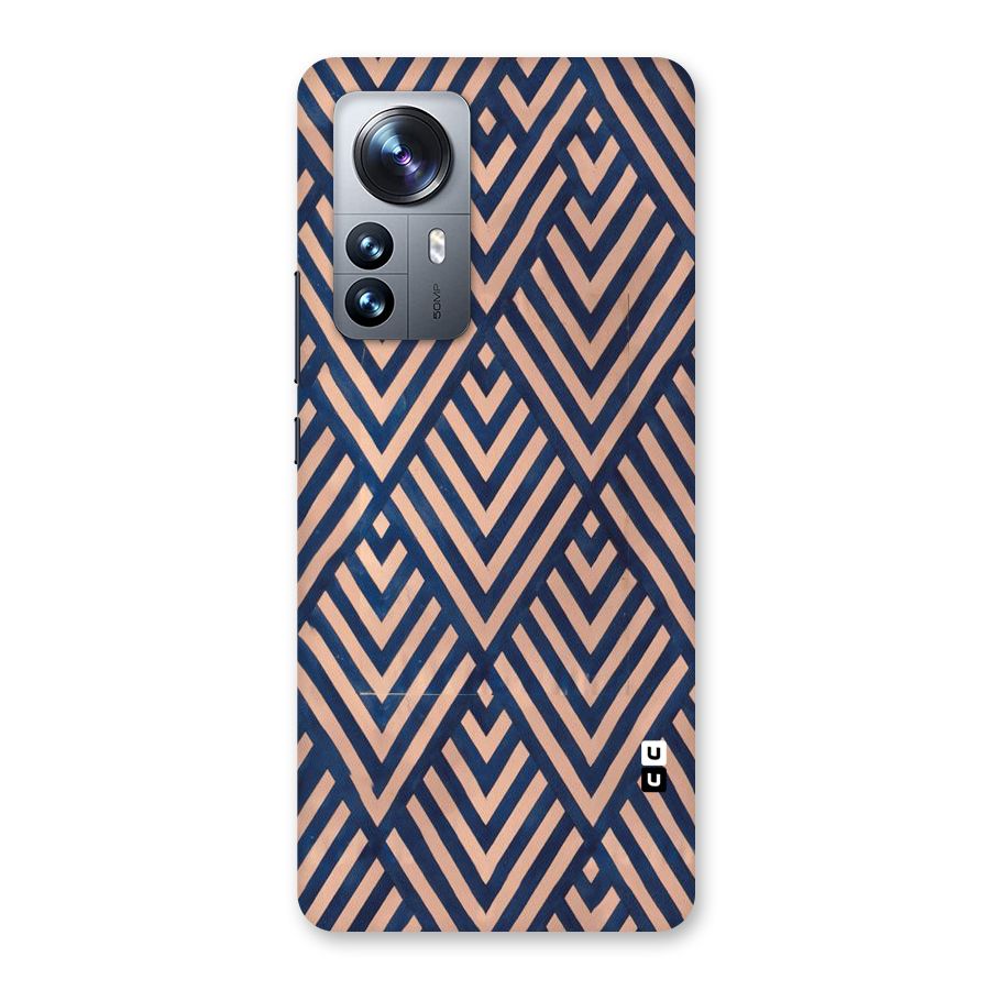 Blue Peach Back Case for Xiaomi 12 Pro