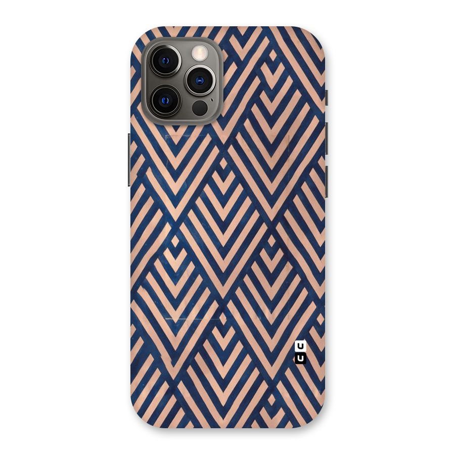 Blue Peach Back Case for iPhone 12 Pro
