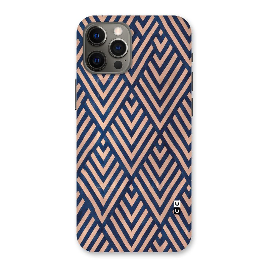 Blue Peach Back Case for iPhone 12 Pro Max