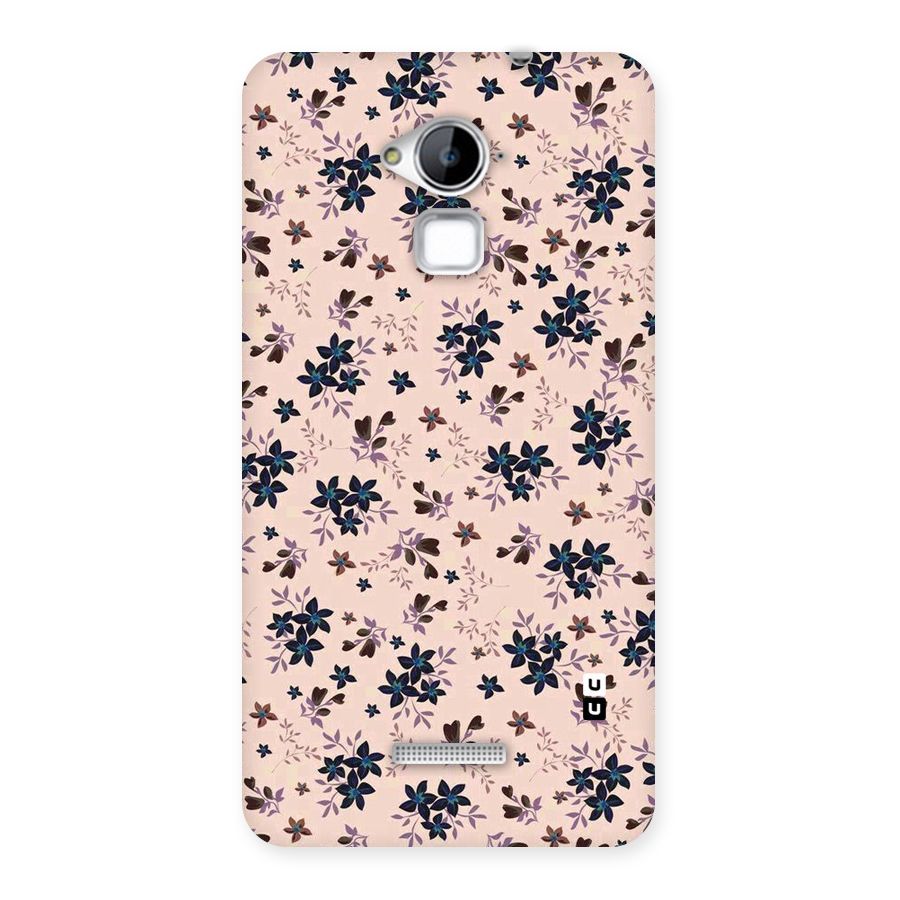 Blue Peach Floral Back Case for Coolpad Note 3