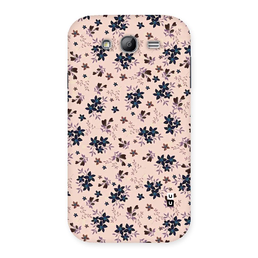 Blue Peach Floral Back Case for Galaxy Grand Neo