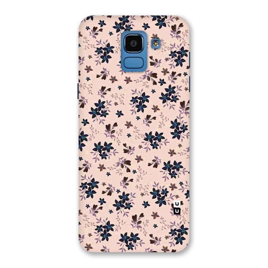 Blue Peach Floral Back Case for Galaxy On6