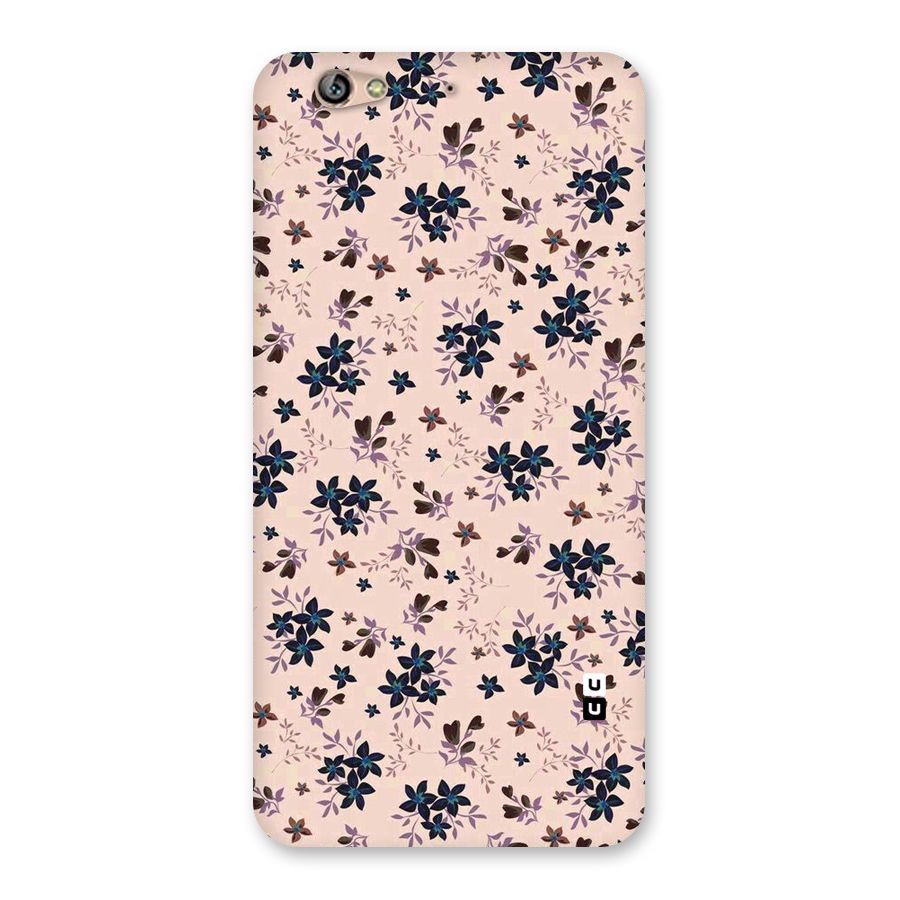 Blue Peach Floral Back Case for Gionee S6