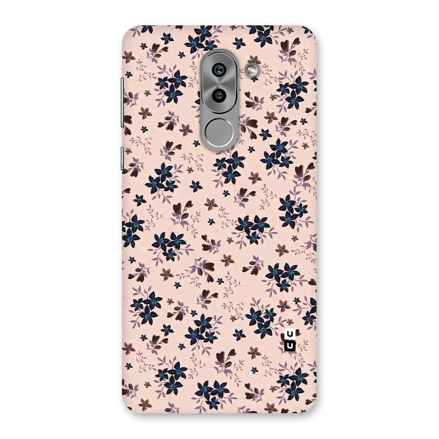 Blue Peach Floral Back Case for Honor 6X