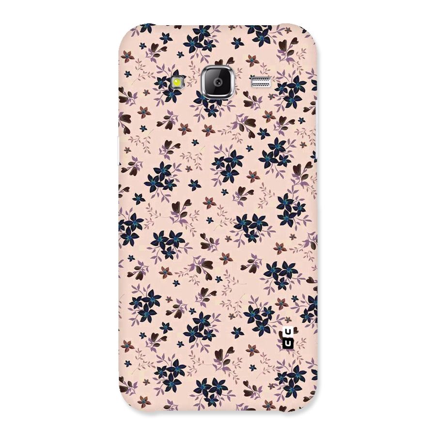 Blue Peach Floral Back Case for Samsung Galaxy J2 Prime