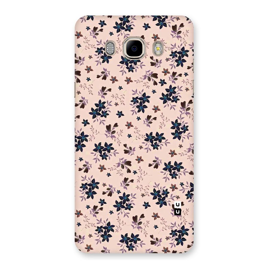 Blue Peach Floral Back Case for Samsung Galaxy J7 2016