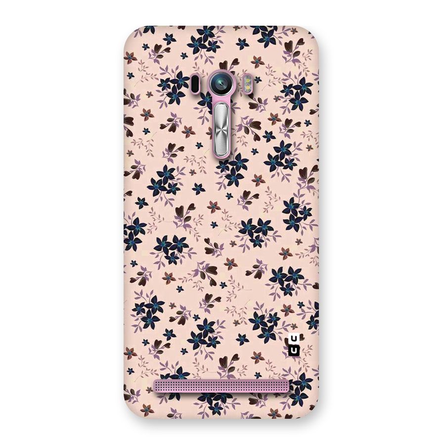 Blue Peach Floral Back Case for Zenfone Selfie