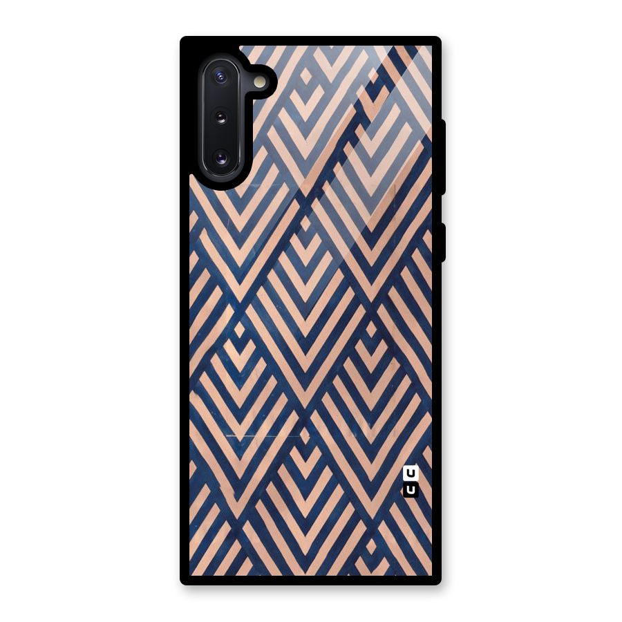 Blue Peach Glass Back Case for Galaxy Note 10