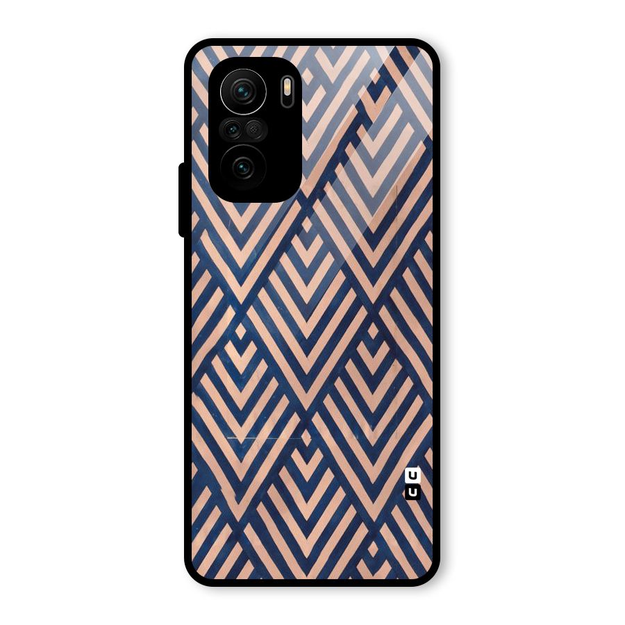 Blue Peach Glass Back Case for Mi 11X Pro
