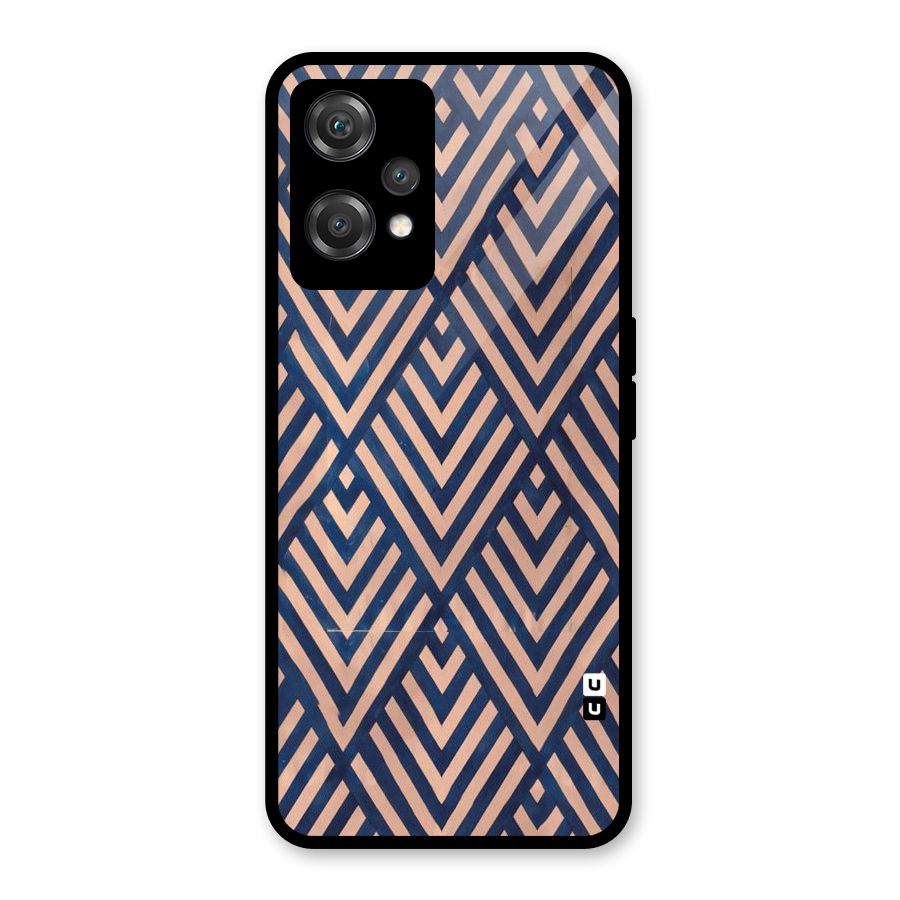 Blue Peach Glass Back Case for OnePlus Nord CE 2 Lite 5G