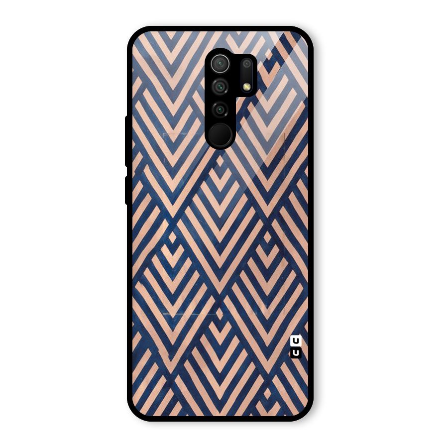Blue Peach Glass Back Case for Poco M2