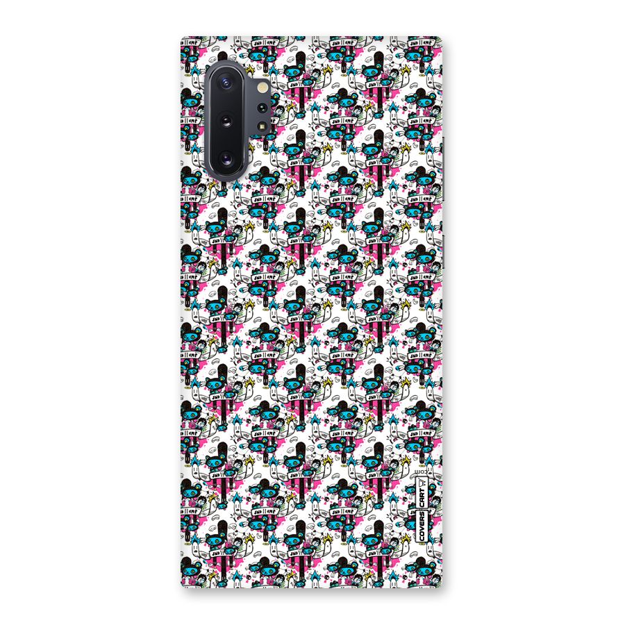 Blue Pink Pattern Back Case for Galaxy Note 10 Plus