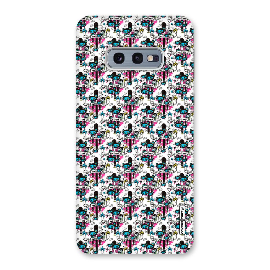 Blue Pink Pattern Back Case for Galaxy S10e