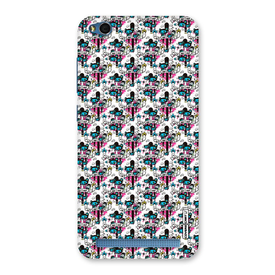 Blue Pink Pattern Back Case for Redmi 5A