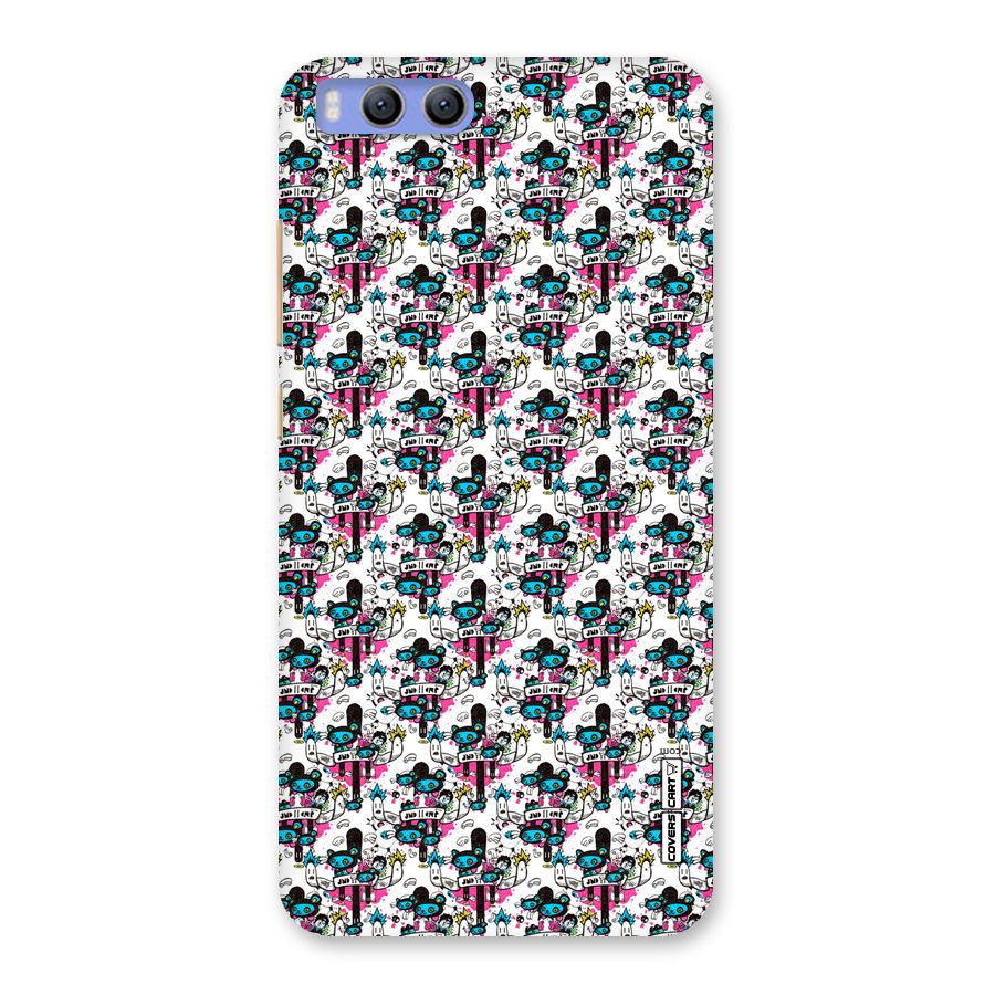 Blue Pink Pattern Back Case for Xiaomi Mi 6