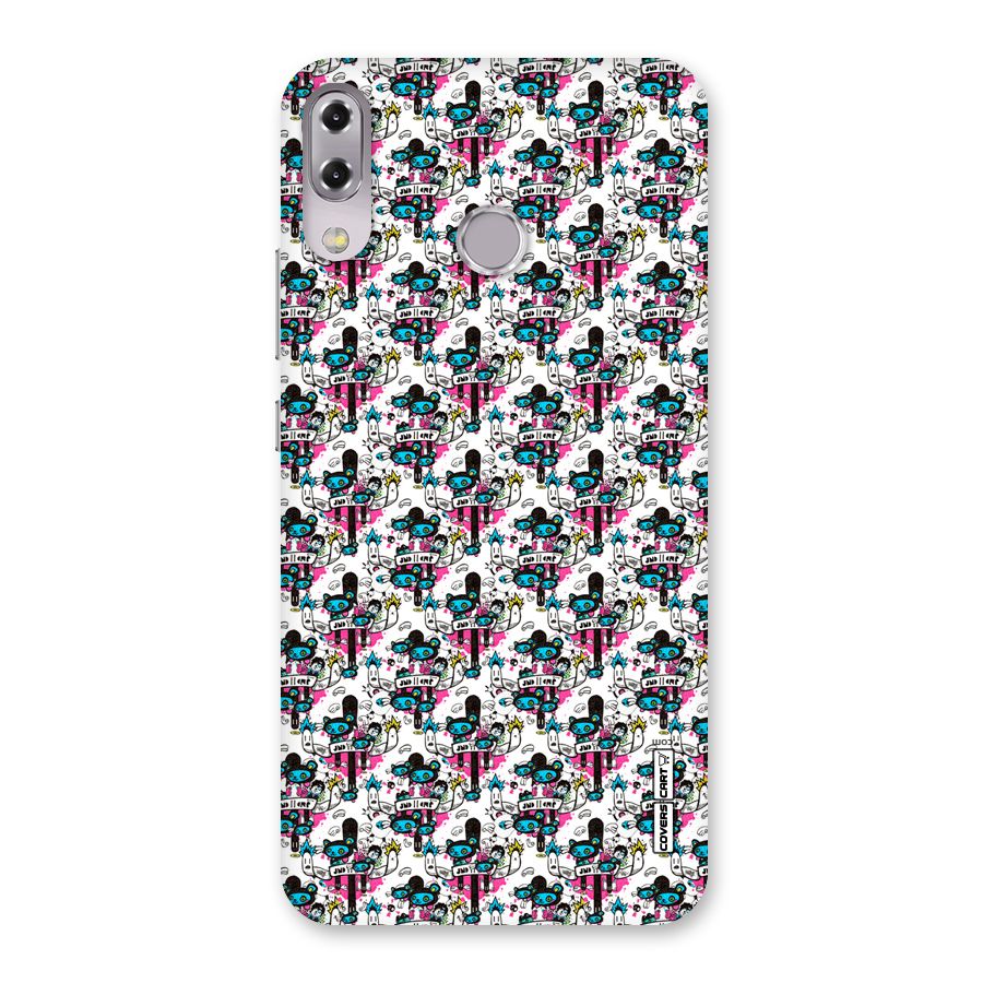 Blue Pink Pattern Back Case for Zenfone 5Z