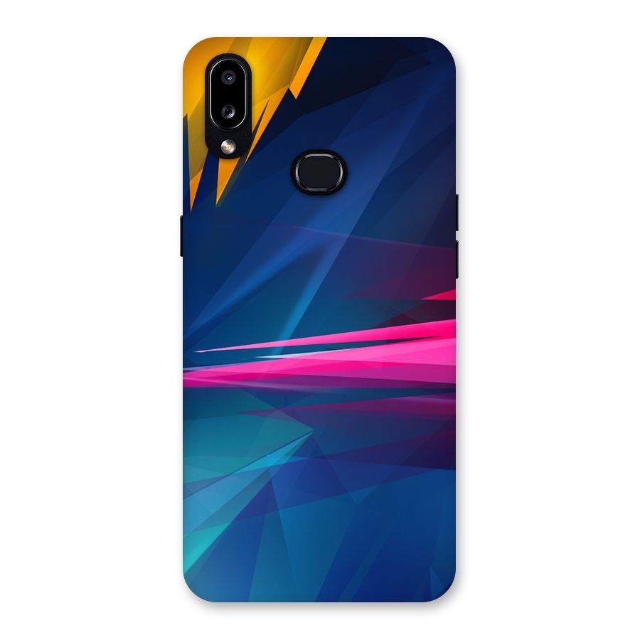 Blue Red Abstract Back Case for Galaxy A10s