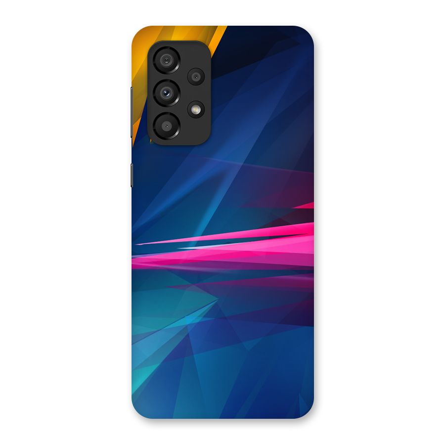 Blue Red Abstract Back Case for Galaxy A33 5G