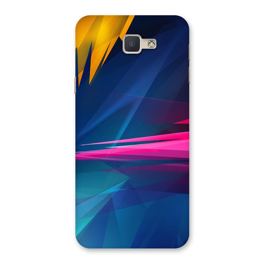 Blue Red Abstract Back Case for Galaxy J5 Prime