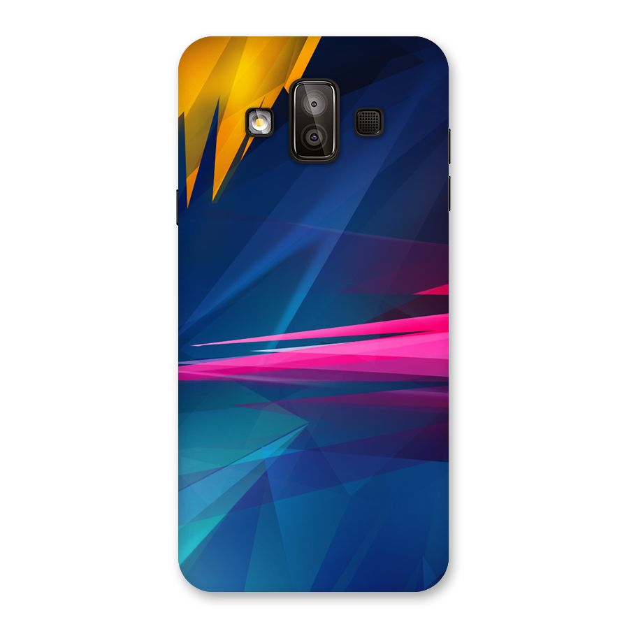 Blue Red Abstract Back Case for Galaxy J7 Duo