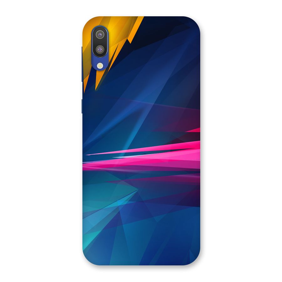 Blue Red Abstract Back Case for Galaxy M10