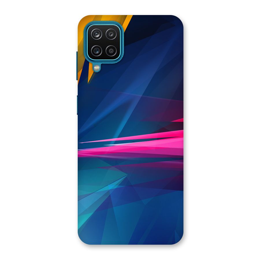 Blue Red Abstract Back Case for Galaxy M12