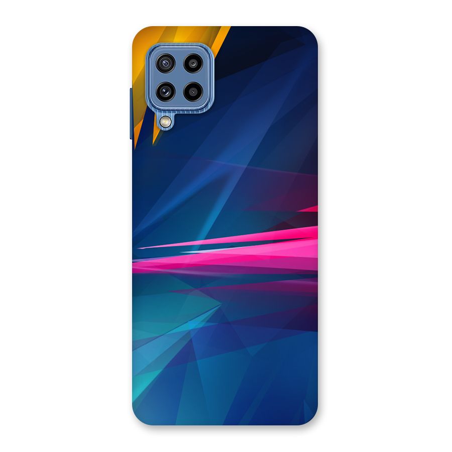 Blue Red Abstract Back Case for Galaxy M32
