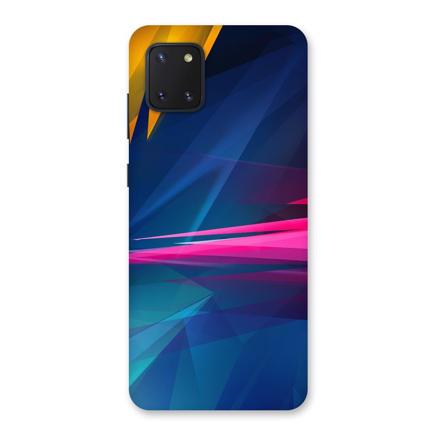 Blue Red Abstract Back Case for Galaxy Note 10 Lite