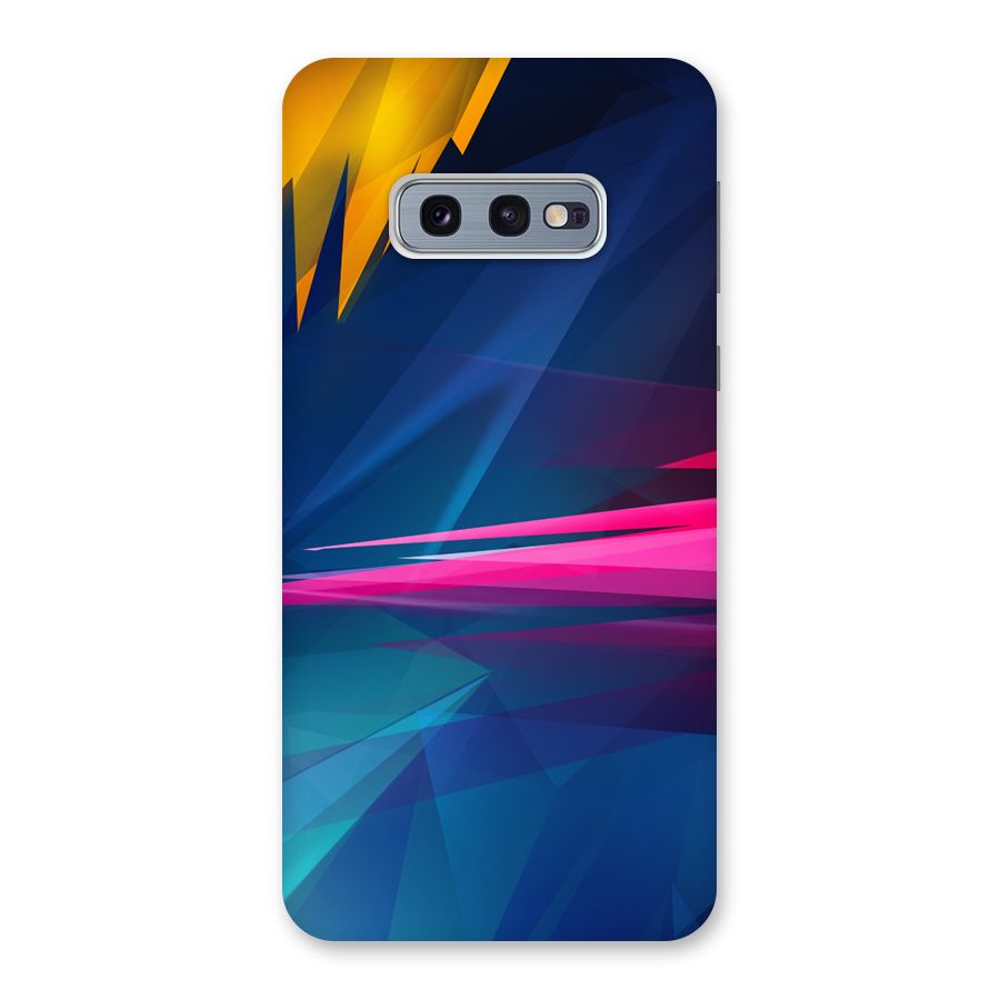 Blue Red Abstract Back Case for Galaxy S10e