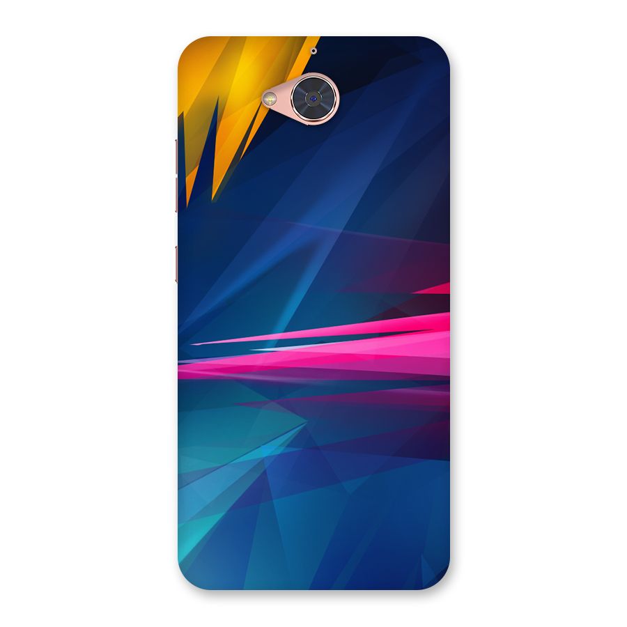 Blue Red Abstract Back Case for Gionee S6 Pro