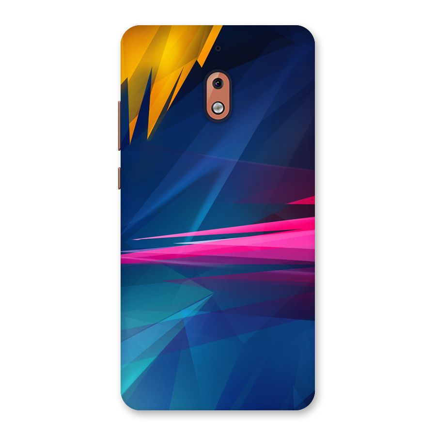 Blue Red Abstract Back Case for Nokia 2.1