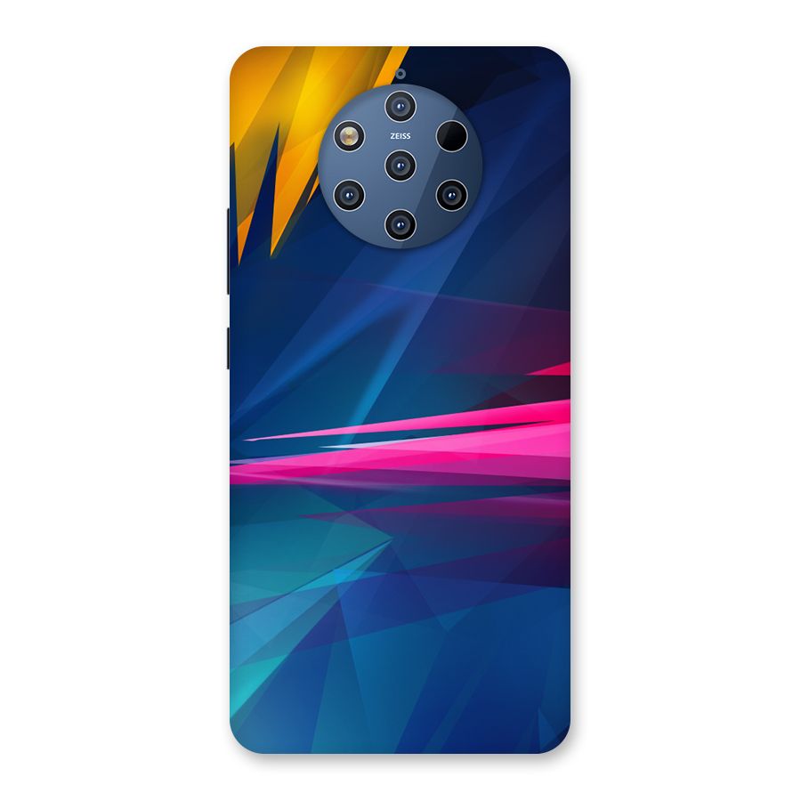 Blue Red Abstract Back Case for Nokia 9 PureView