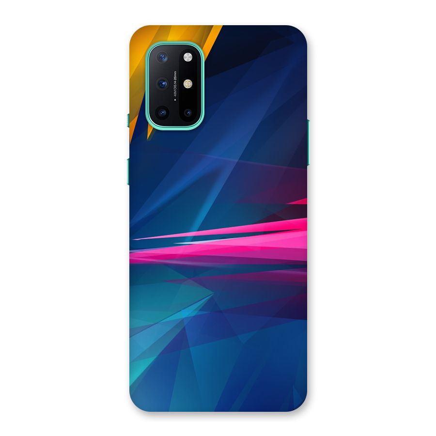 Blue Red Abstract Back Case for OnePlus 8T